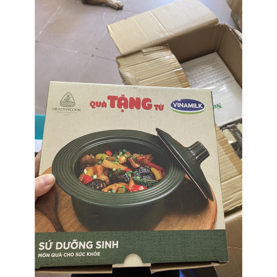 NỒI SỨ SINH DƯỠNG MINH LONG QUÀ TẶNG TỪ NUTIFOOD