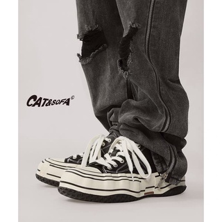 [ Hàng Chính Hãng ] Giày sneaker Cat&Sofa " Black White độn đế "