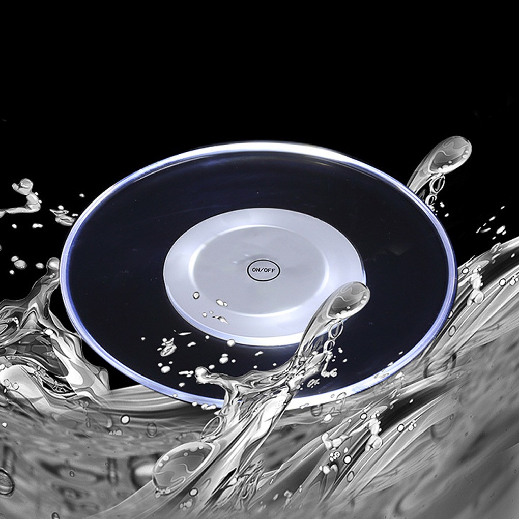 Đế lót ly chống thấm nước có đèn led độc đáo 10*0.4cm