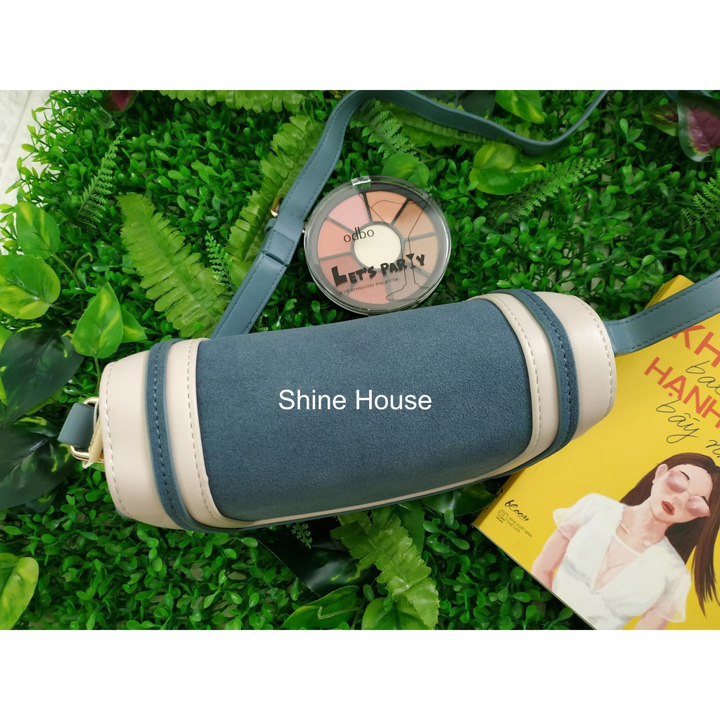 [CHẤT LƯỢNG] Túi Đeo Thời Trang Phối Da Phong Cách Hàn Quốc - Shine House