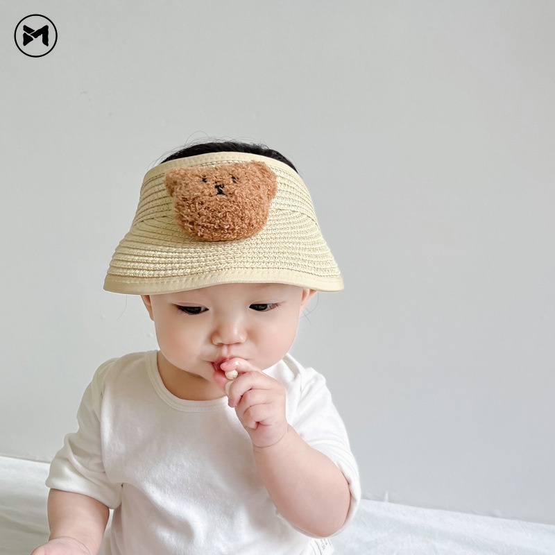 Mũ Vành Tròn Chống Nắng Dễ Thương Cho Bé 5-36 Tháng Tuổi