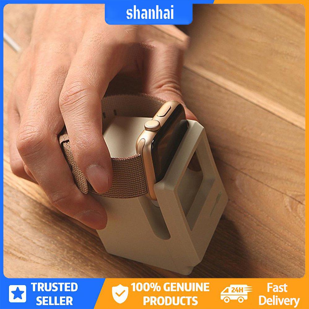 Đế Sạc Bằng Silicone Phong Cách Retro Cho Apple Watch