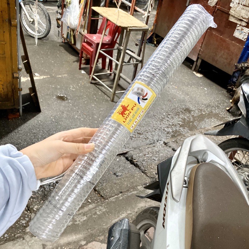 Dây hơi xoắn có sẵn 2 đầu nối 6m, 9m, 12m loại đẹp giá rẻ