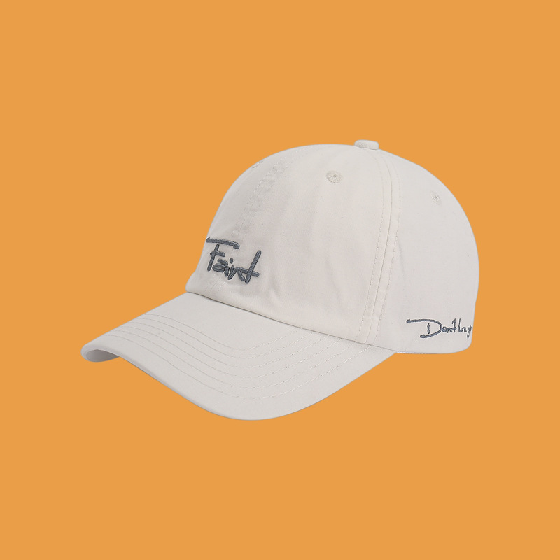 Nón Lưỡi Trai LINJW Cotton Thêu Họa Tiết Cá Tính Dành Cho Nam Và Nữ 2020