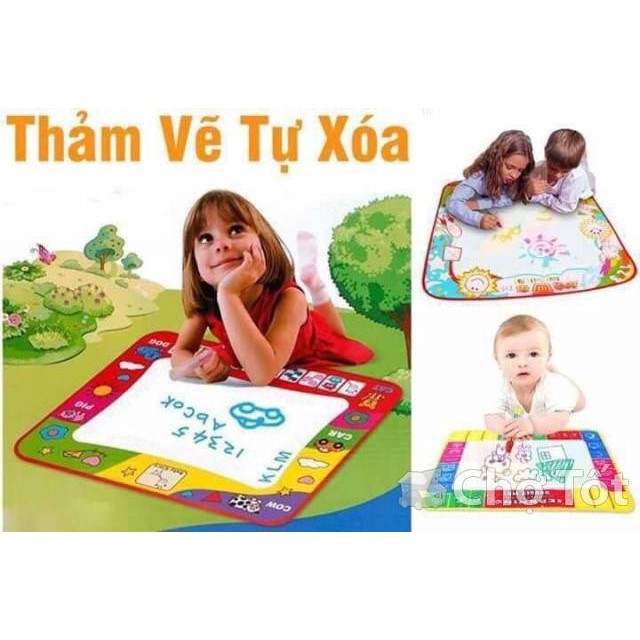 thảm vẽ tự xóa thần kì kt to 65cm