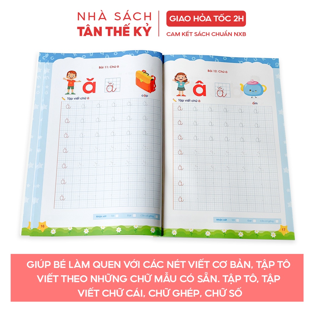 Sách - Combo 3 cuốn Bé chinh phục toán học, bé khởi đầu tập viết và tập đánh vần tiếng việt