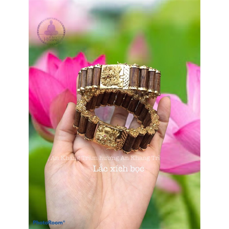 vòng tay trầm hương tốc tự nhiên