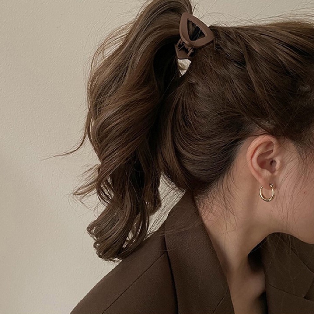 Kẹp Tóc Hình Tam Giác Thời Trang Hàn Quốc Cho Nữ