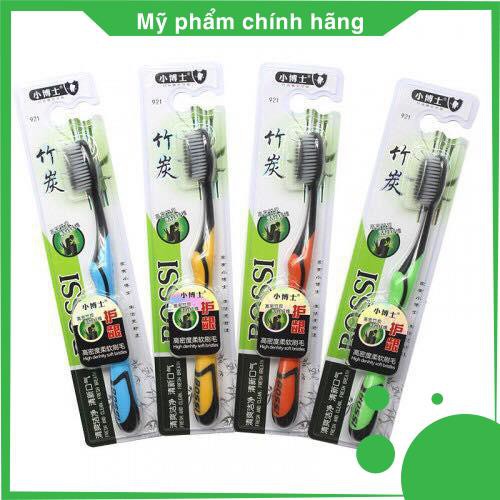 [GIÁ HỦY DIỆT] Bàn Chải Đánh Răng Than Tre Hoạt Tính Hàn Quốc BOSSI NO921 (không chọn mầu)