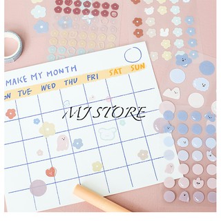 Sticker set 3 tấm WSTZ003