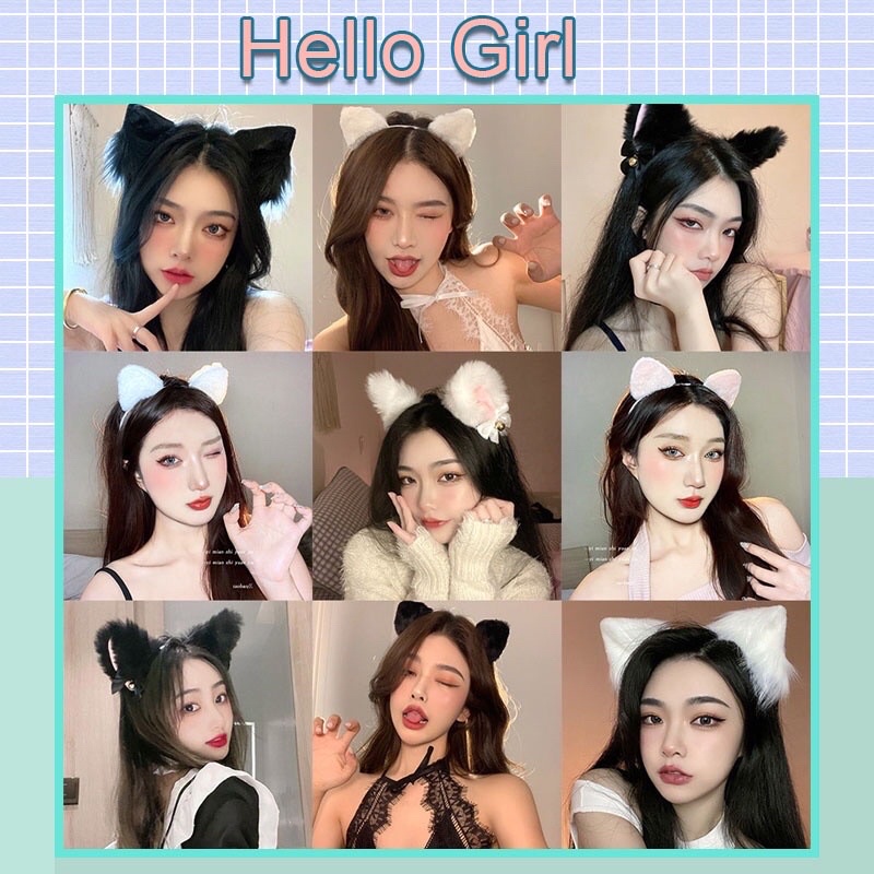 Phôi sườn cài, băng đô tóc tai mèo, vương miện