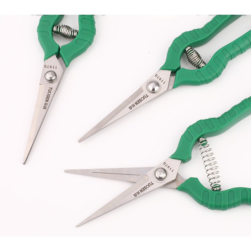 Kéo làm vườn 8inch, kéo cắt tỉa cành cây mũi nhọn kiểu Hy Lạp - TUOSEN