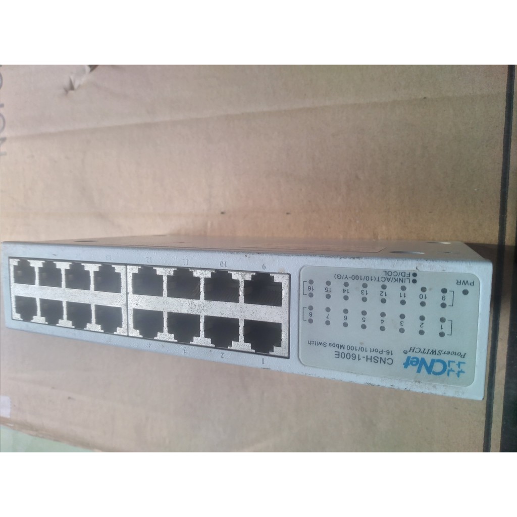 Bộ chia mạng 16 port 10/100Mbps Switch CNet CSH-1600E