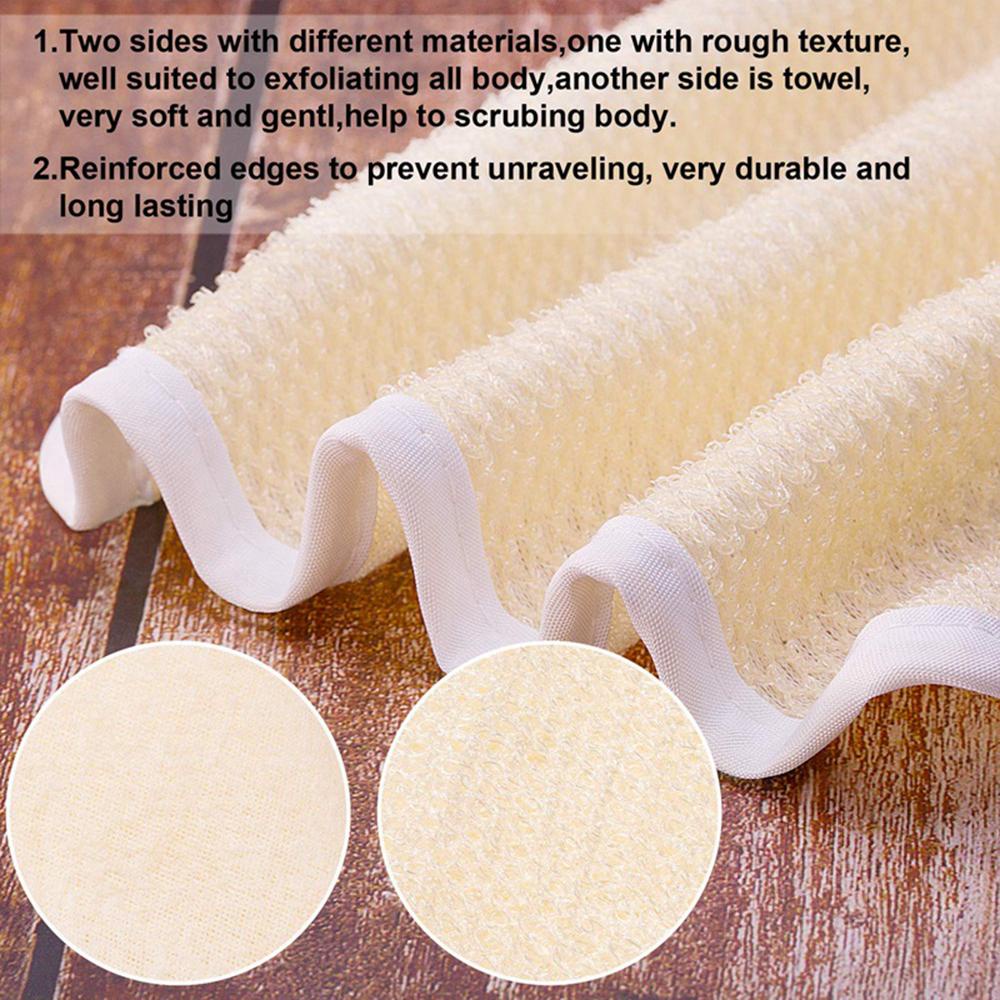 1 Khăn Tắm Bằng Nylon Tẩy Tế Bào Chết Cho Da Mặt Và Cơ Thể