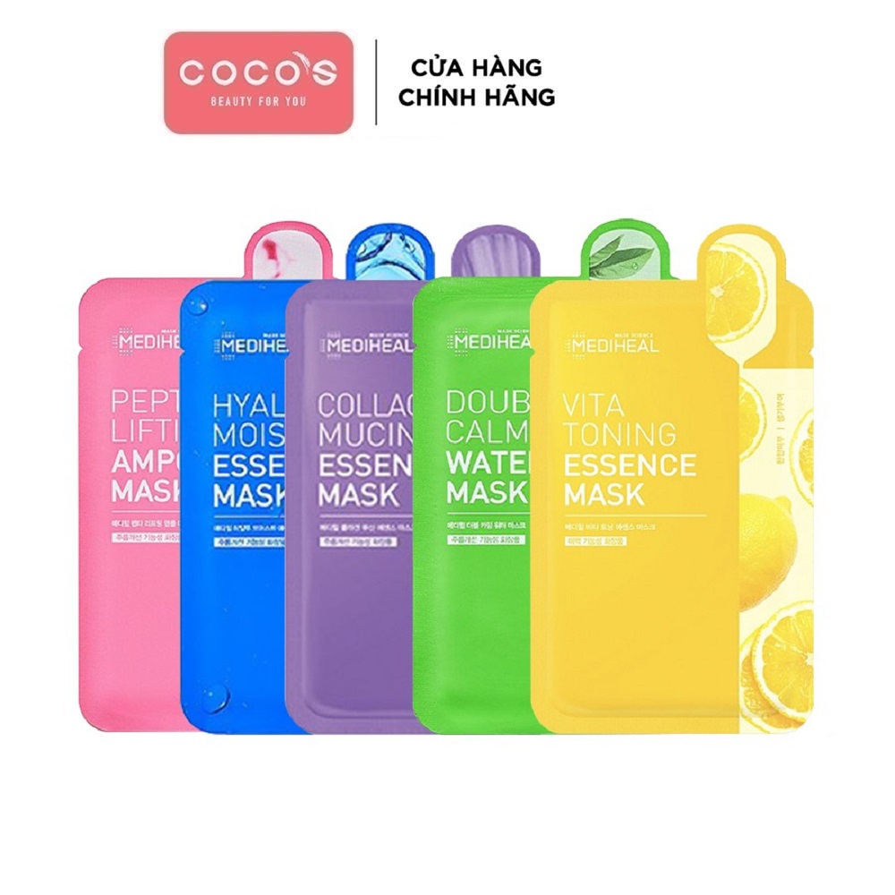 Mặt nạ dưỡng ẩm, làm trắng, ngăn ngừa lão hóa cao cấp Mediheal mẫu mới 20ml/21ml/25ml