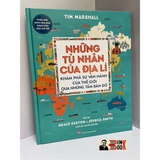 Sách - Những Tù Nhân Của Địa Lí - Tim Marshall - NXB Kim Đồng (Bình Book)