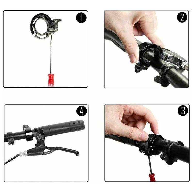 [Chuông Vô Hình] [Phụ Kiện Xe Đạp Leo Núi] [Chuông Cảnh Báo An Toàn Bằng Hợp Kim Nhôm] [Còi Xe Đạp]