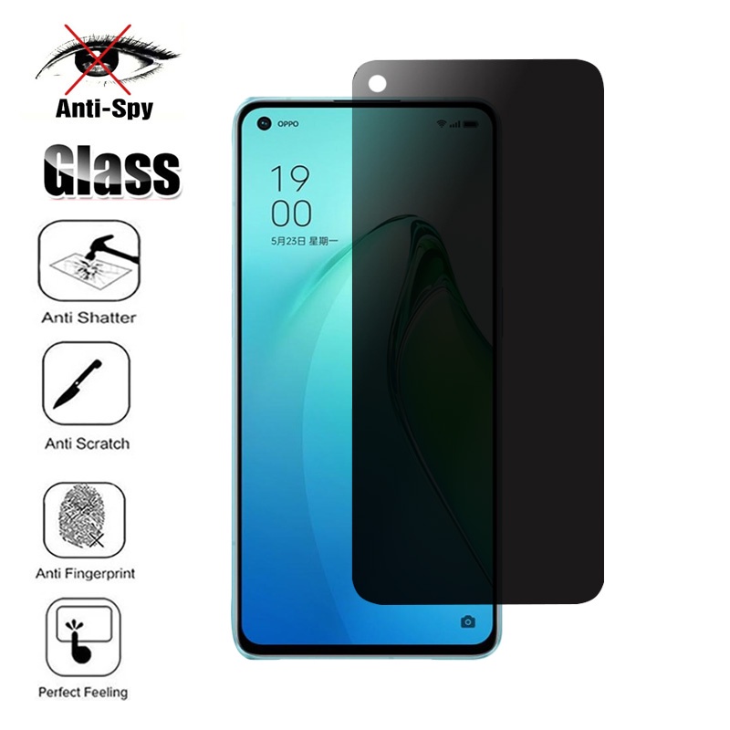 Kính Cường Lực Bảo Vệ Màn Hình Chống Nhìn Trộm Cho oppo a95 4g a74 4g reno5 reno8 4g