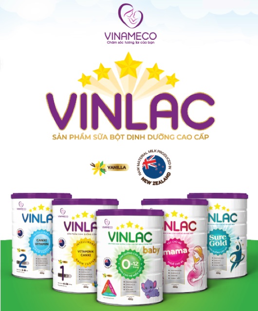 Sữa VINLAC số 2 hộp 900gr