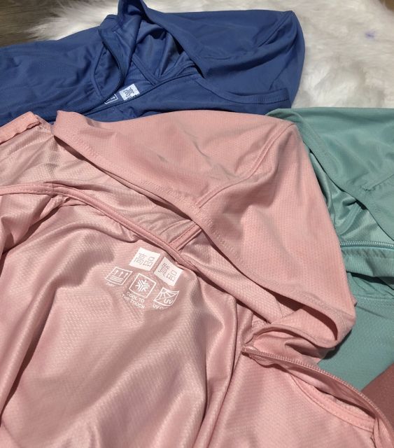 Áo khoác airism mẫu 7 (có cận vải)