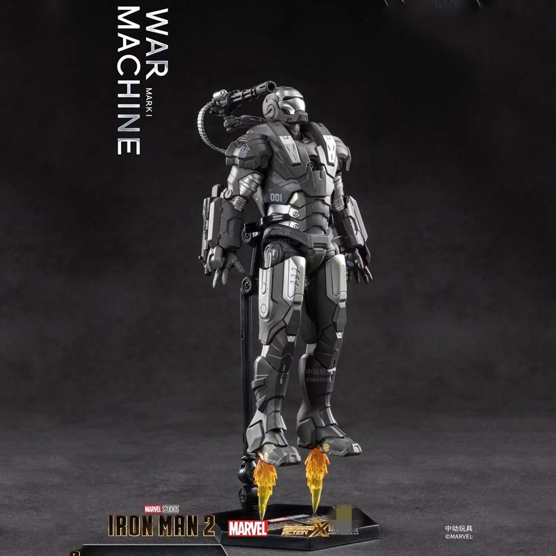 Mô hình ZD Toys War Machine MK1 Iron Man 2 1/10 - Marvel chính hãng