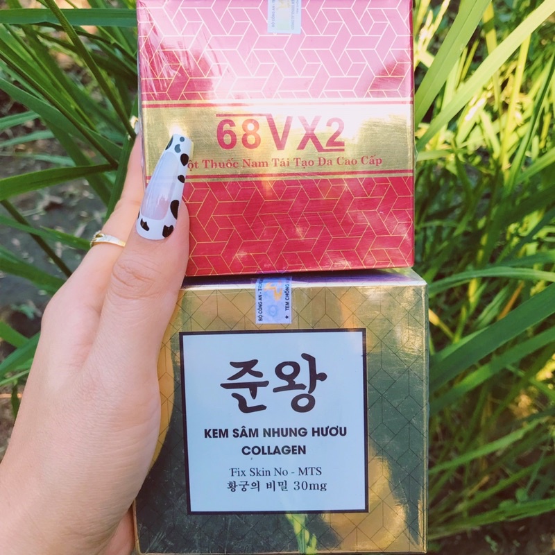 Combo kem sâm nhung và 68VX2