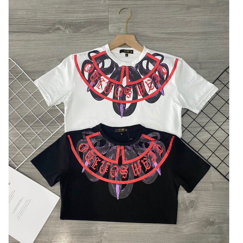 Áo thun nam cổ tròn in co giãn 4 chiều | BigBuy360 - bigbuy360.vn