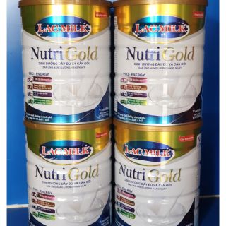 [Combo 4 Lon] Sữa LacMilk Nutri Gold Dinh dưỡng (900g)