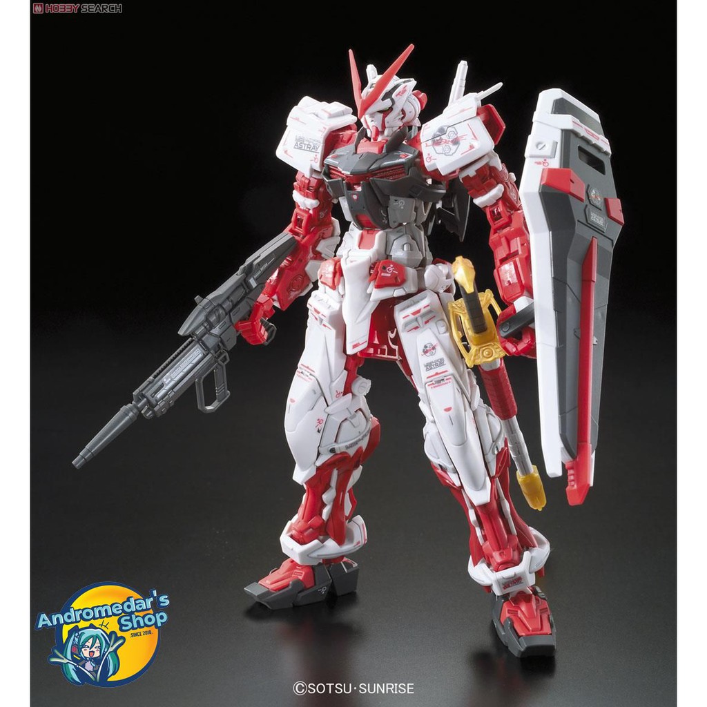 [Bandai] Mô hình lắp ráp MBF-P02 Gundam Astray Red Frame (RG) (Gundam Model Kits)