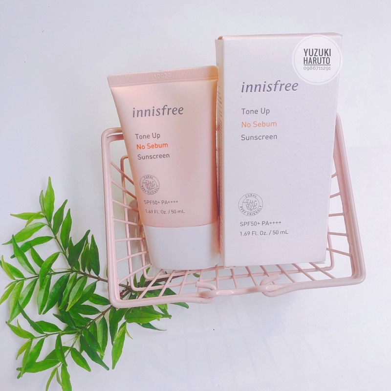 Kem chống nắng Innisfree Tone up Nosebum Screen