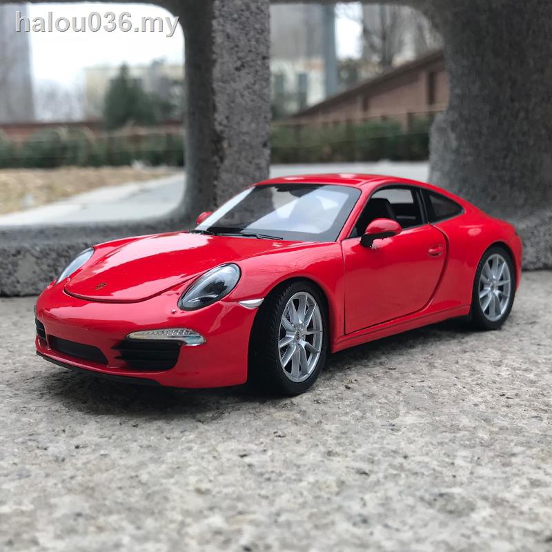 WELLY Mô Hình Xe Hơi Porsche 911 (991) Carrera S Bằng Hợp Kim Tỉ Lệ 1 / 24