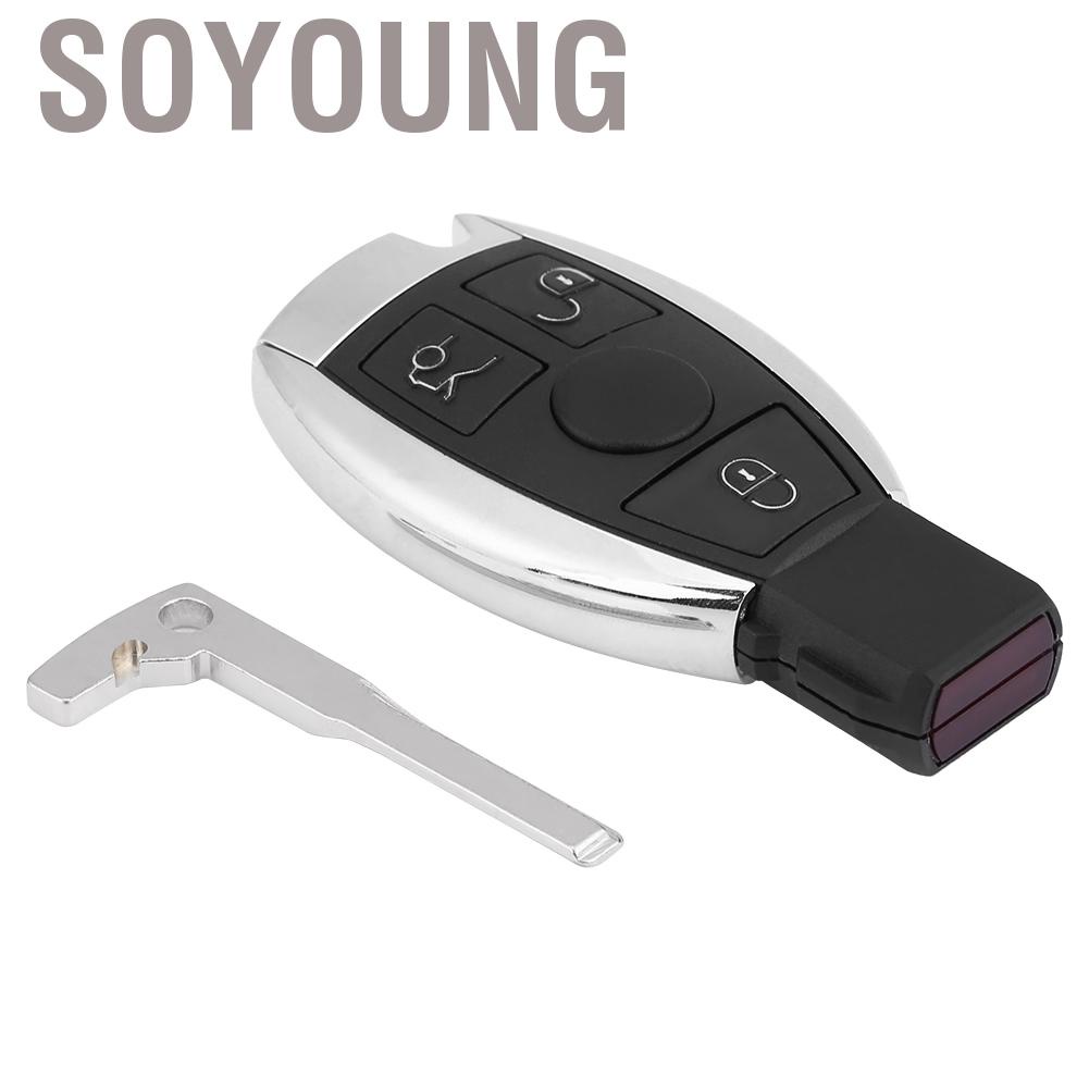 Chìa Khóa Điều Khiển Từ Xa 3 Nút 433.92mhz Pcf9234 Cho Mercedes Benz Bga