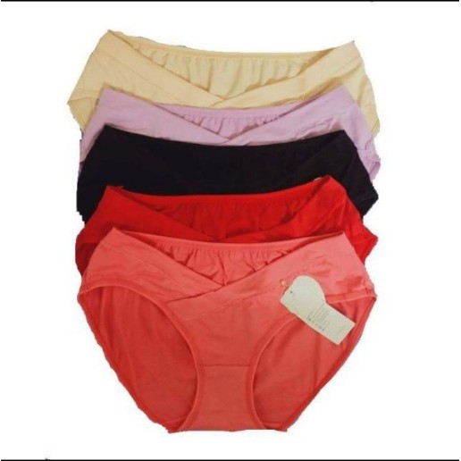 [xả kho] Quần Lót Bầu cạp chéo kháng khuẩn nâng bụng chất cotton siêu co giãn