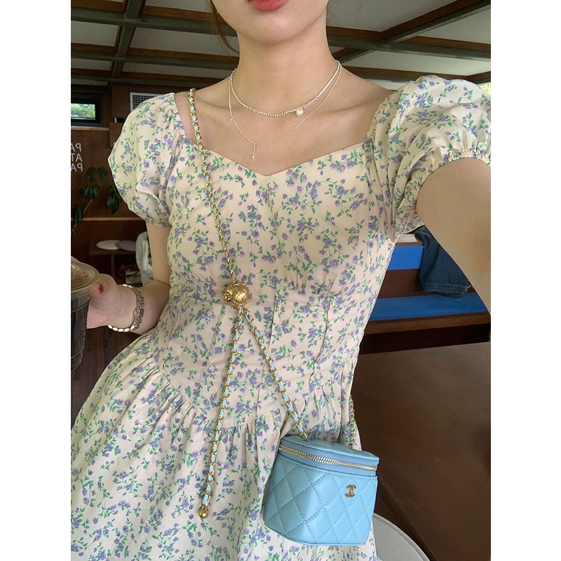 Đầm Tay Phồng Form Ôm 51083