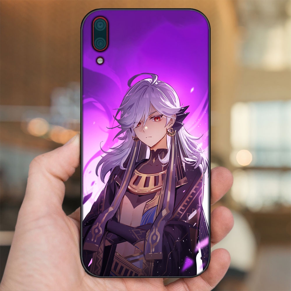 Ốp lưng Huawei Y7 Pro 2019 viền đen in hình Cyno Genshin Impact