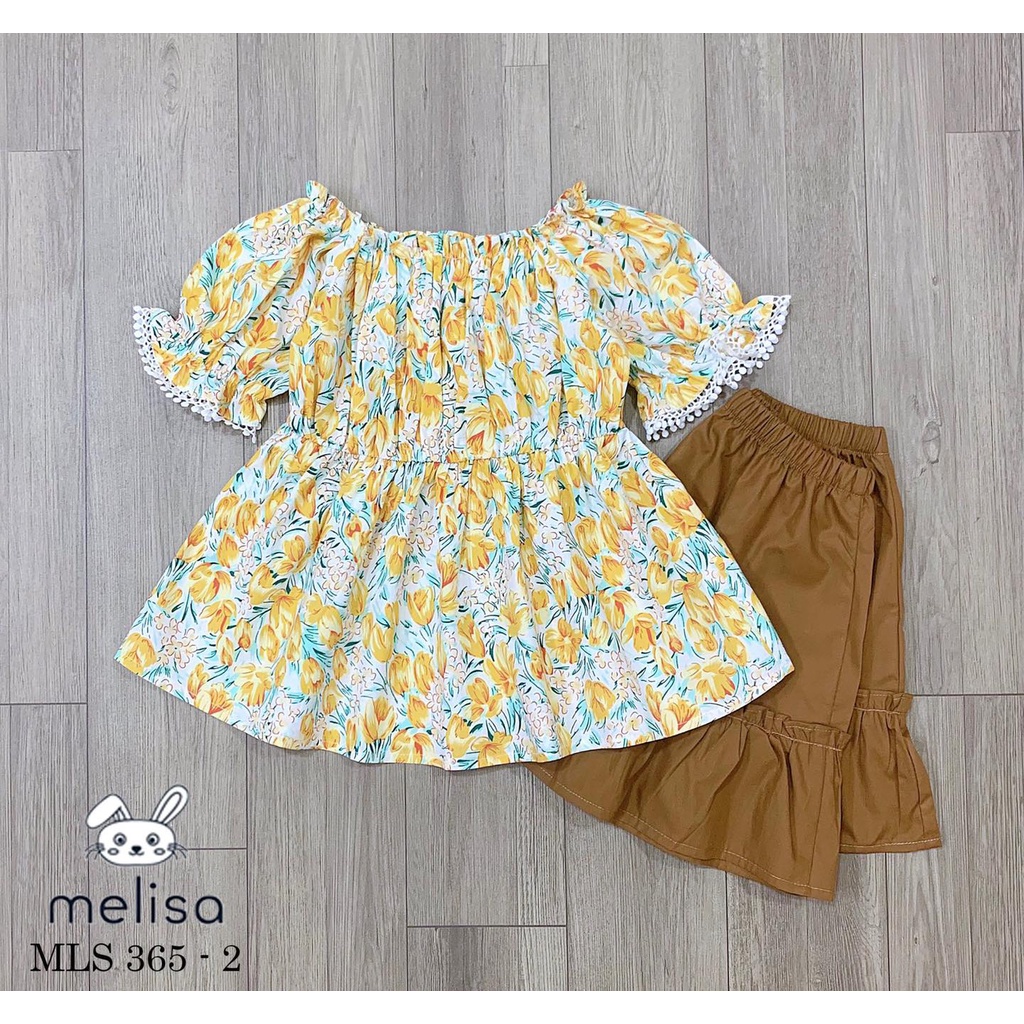 Bộ quần áo bé gái BG chân váy Melisa - SGML