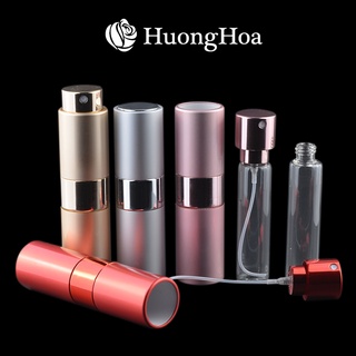 2 CHAI ĐỰNG NƯỚC HOA vỏ nhôm xịt phun sương có hướng dẫn cách chiết nước hoa, Sỉ và Lẻ - Mã 4 dung tích 8 ml