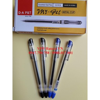 Bút nước Mygel nắp sắt No38, 0.5mm - Hàn Quốc Mygel Đông Á