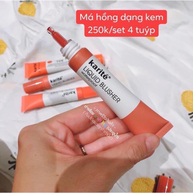 Má hồng dạng kem Waterproof Karite G210 | BigBuy360 - bigbuy360.vn