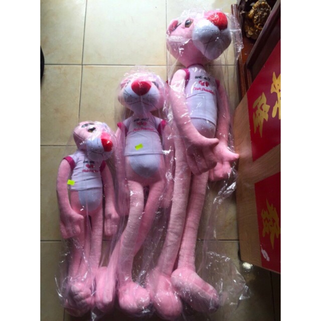 Chú Báo Hồng Mặc Áo 1Mét,Lông Nhung Mềm Mịn, Cao Cấp,Hàng Có Sẵn | BigBuy360 - bigbuy360.vn