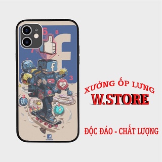 Ốp lưng biếm họa thời đại FB cho Iphone 6 đến Iphone 13 promax BRD20210520