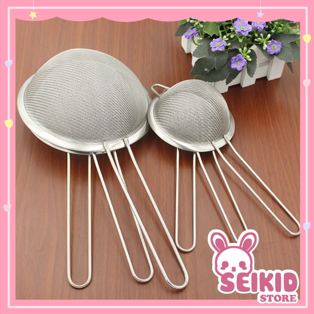 Rây Lọc inox Thức Ăn Cho Bé Ăn Dặm Seikid Store
