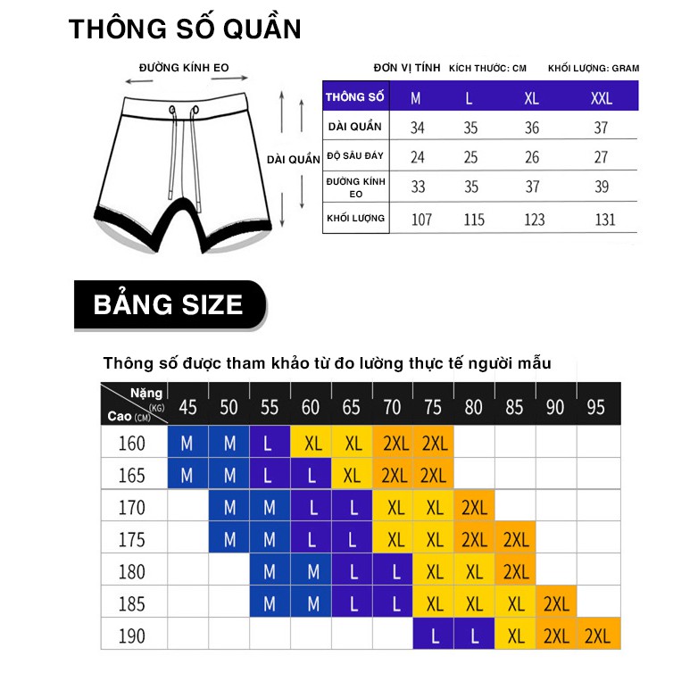 Quần bơi nam boxer có túi Sportslink deenyt a0113-1
