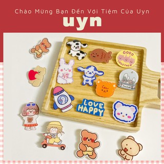 Huy Hiệu Cute Cài Áo - Pin Cài Balo Xinh