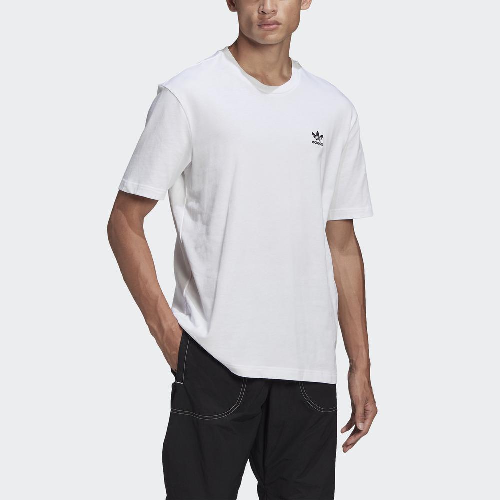 adidas ORIGINALS Nam Adicolor Classics Back and Front Trefoil Boxy Tee Màu trắng GN3453 | BigBuy360 - bigbuy360.vn