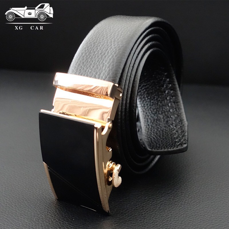 Thắt Lưng Nam Khóa Tự Động  Dây Da Cao Cấp Flancoo D122