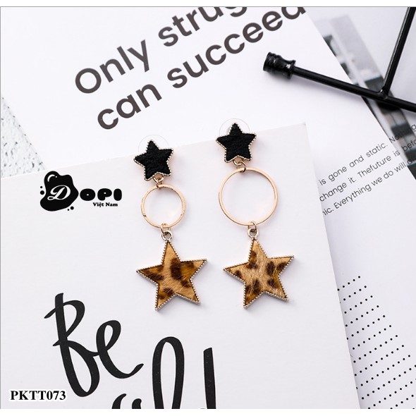 Bông tai hình ngôi sao cá tính