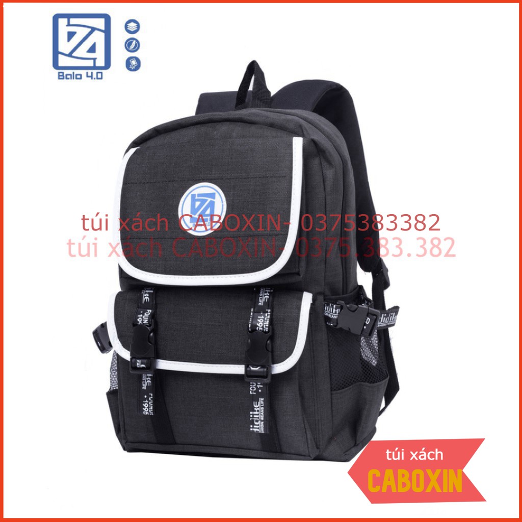 Balo thời trang nam nữ đi học, đi chơi đựng được laptop -CABOXIN tuyển sỉ toàn quốc
