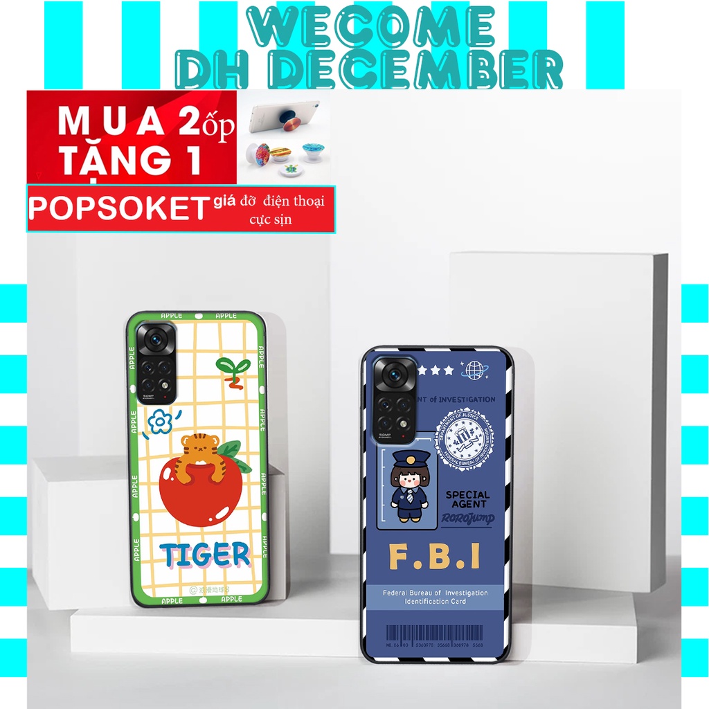 Ốp lưng Xiaomi REDMI NOTE 11S / NOTE 11 4G / NOTE 11 PRO 5G  in hình 3D gấu mới nhất - sang - chảnh - ĐẸP- BỀN