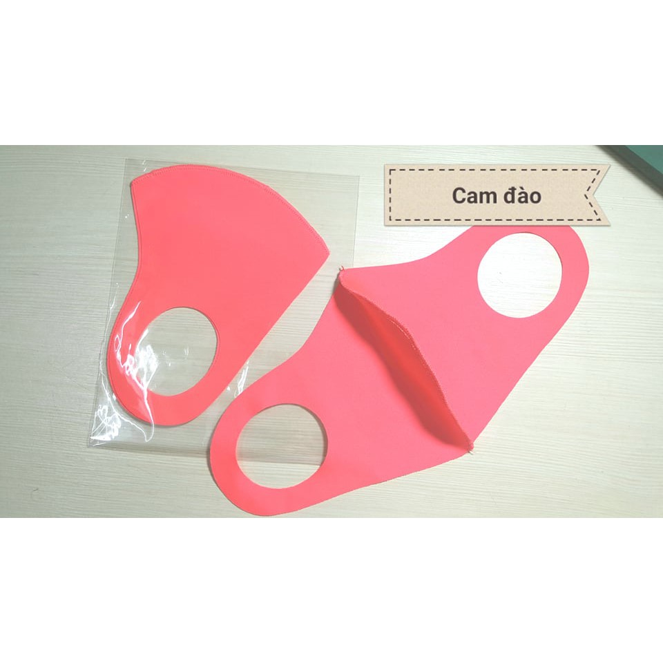 [FOLLOW SHOP GIẢM 10%] Khẩu trang 3D cao cấp vải Poly 2 da (được chọn màu) | BigBuy360 - bigbuy360.vn